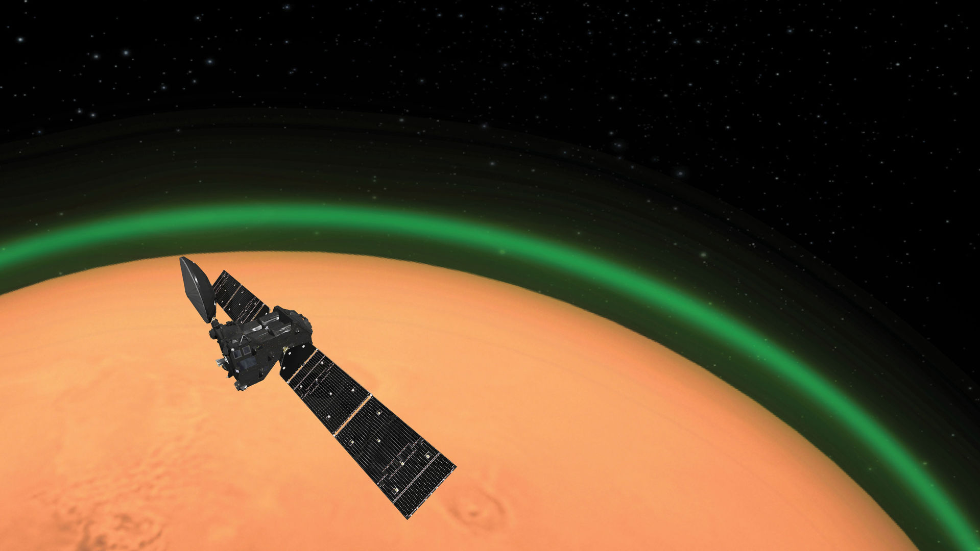 Mars glow